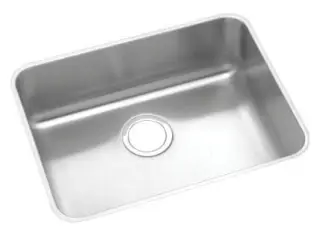 Elkay #ELUH2115 Stainless Steel Undermount Single Bowl Kitchen Sink 7.5in Deep