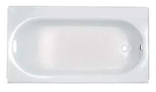 American Standard #2391.202.020 60in x 30in Princeton Recess Bath Americast Right Hand Outlet White