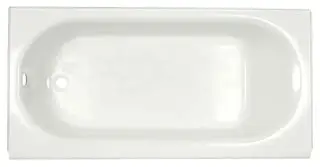American Standard #2390.202 60in x 30in White Princeton Recess Bath Left Hand - Americast