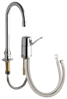Chicago Faucets #2302-ABCP Single Lever Lavatory Faucet Chrome