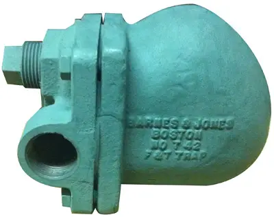 Barnes & Jones #42T 1" Series 40 "Old Style" Float & Thermostatic Trap 15LB