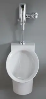 American Standard #6063.051.002 3/4in Selectronic Exposed Urinal Flush Valve 0.5 GPF Battery Powered