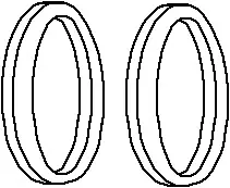 Bell & Gossett #118373 Flange Gasket Set for HV Pump