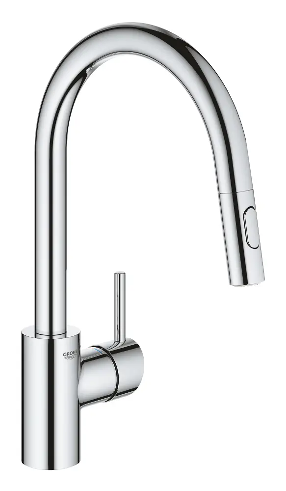 GROHE #32665003 1.75 GPM Chrome Concetto Pull Down Kitchen Faucet