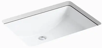 Kohler #K-2215-0 20-5/8in x 13-5/8in Ladena Undermount Lavatory Sink - Vitreous China