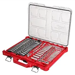 Milwaukee #48-22-9486 106pc Ratchet/Socket Set Packout Low Profile Organizer