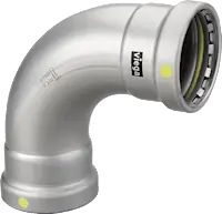 Viega #28605 3in MegaPressG 90° Elbow XL-G