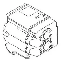 Sloan #0325312 EBV-312-A-C SOLIS Water Closet Module