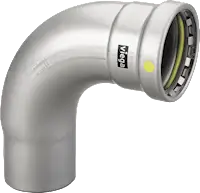 Viega #28620 3in MegaPressG XL-G Street 90 Elbow