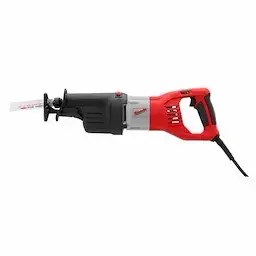 Milwaukee #6538-21 15 Amp Corded Super Sawzall Recip Saw w/Case