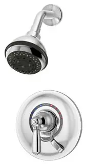 Symmons #S-4701-X Allura Chrome Shower System with Stops