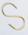 Brass Tube Brady Markers 23305 Box (100) Brass S-Hook