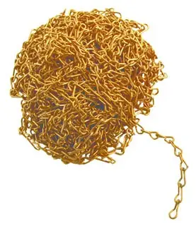 Brass Tube Brady Markers 23308 Box (50') Brass Jack Chain