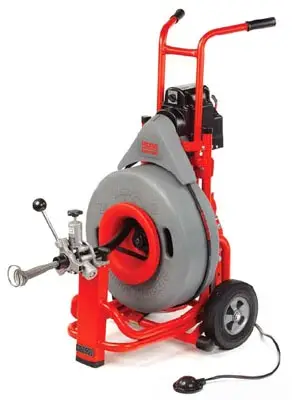 RIDGID #59562 K-7500 Drum Machine with Power Feed for 3" to 10" Lines