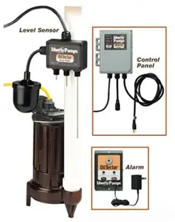 Liberty Pumps #ELV290 3/4 HP Elevator Sump Pump 115V OilTector