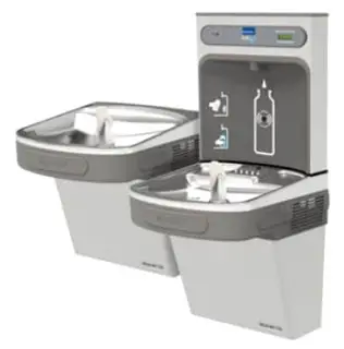Elkay #EZSTL8WSSC Stainless Bi-Level EZH2O Bottle Filler Water Cooler 8 GPH