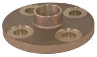 Elkhart #4771 6in Cast Brass 150 Lb Companion Flange