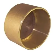 Elkhart #4717 5in Cast Brass Tube Cap C x C