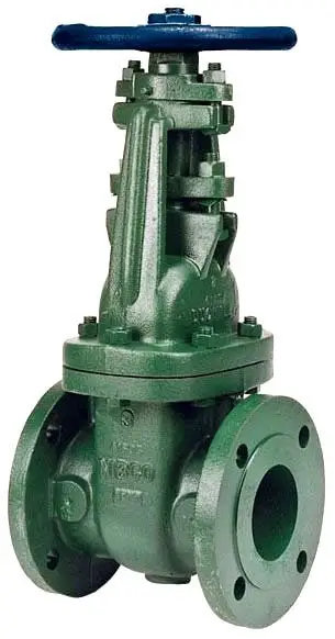 NIBCO #F-637-31 3in Ductile Iron Gate Valve Class 150 RF Flanged Bronze Trim