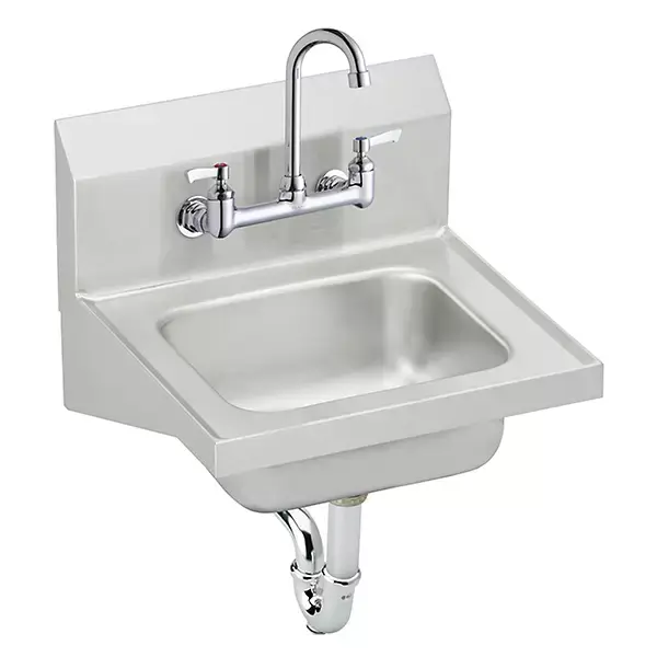 Just #A-544-912-T Sink with Faucet, Drain & P-Trap