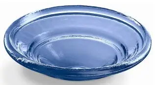 Kohler #K-2276-TG6 15in Glass Vessel Lavatory Sink Translucent Sapphire