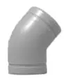 Orion #723301 4in PVDF 45° Elbow - Plenum Plus