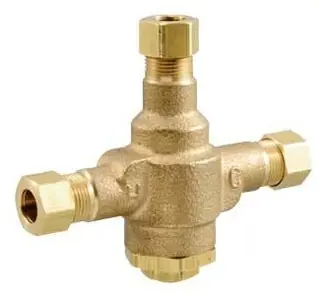 Powers #LFe480-10 3/8in Lead Free Bronze Lavatory Tempering Valve NPT