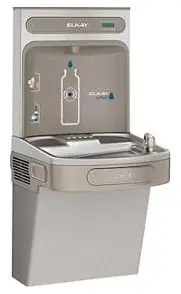 Elkay #EZSDWSVRLK ezH2O Bottle Filling Station with Single ADA Cooler Light Gray Granite