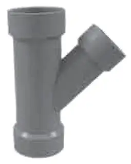 Orion #723314 4x2 PVDF Reducing Wye - Plenum Plus