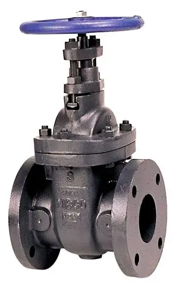 NIBCO #F-619 4in Cast Iron Gate Valve 125# Non-Rising Stem - Flanged