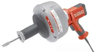 RIDGID #36023 K-45-5 Hand Held Sink Machine 115V with Slide Action Chuck