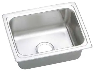 Elkay #LFRAD251955 25in x 19-1/2in Stainless Steel Single Bowl Drop-in ADA Sink