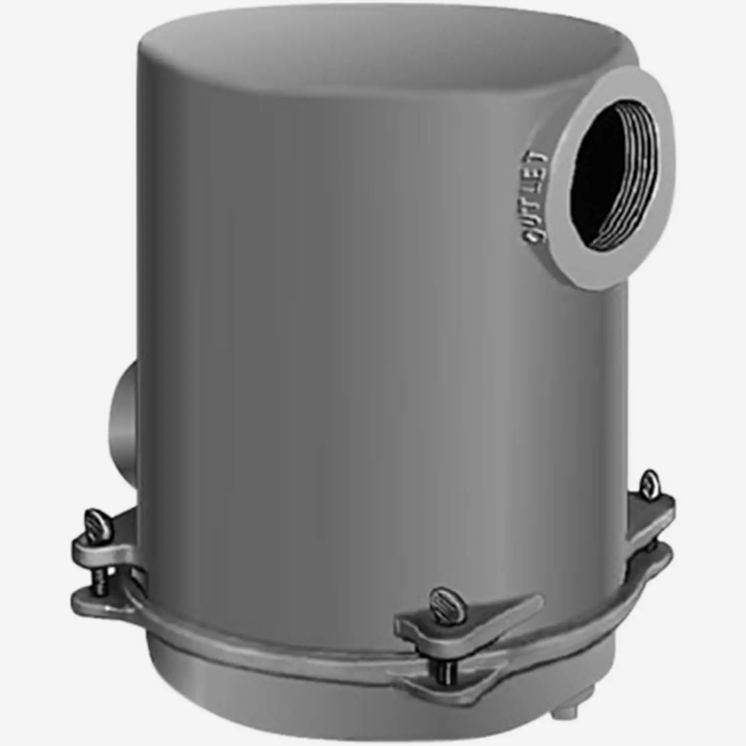 Jay R. Smith #8730T0150 1-1/2in Suspended Solids Interceptor - Cast Iron