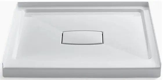 Kohler #K-9396-0 36" x 36" Acrylic Alcove Shower Base White