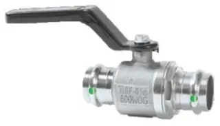 Viega #81095 1-1/4in 316 Stainless ProPress Ball Valve - EPDM