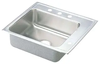 Elkay #DRKAD222045R4 22in x 19-1/2in Stainless Steel Single Bowl Classroom Sink