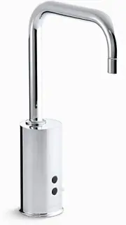Kohler #K-13472-CP Polished Chrome Gooseneck Touchless Faucet with Mixer