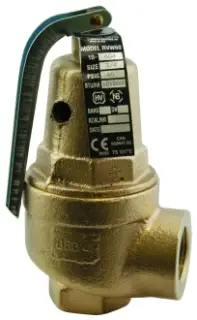 Apollo #10-616-34 1-1/4in x 1-1/2in Bronze Safety Relief Valve 150# - FNPT