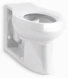 Kohler #K-4398 Anglesey Elongated Toilet Bowl - White