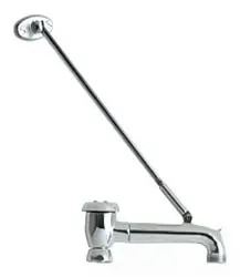Chicago #897-SJKCP Old Style Spout Only with Brace