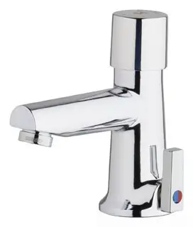 Chicago Faucets #3502-E2805ABCP Lavatory Faucet User Adjustable Temp 0.5 GPM Push