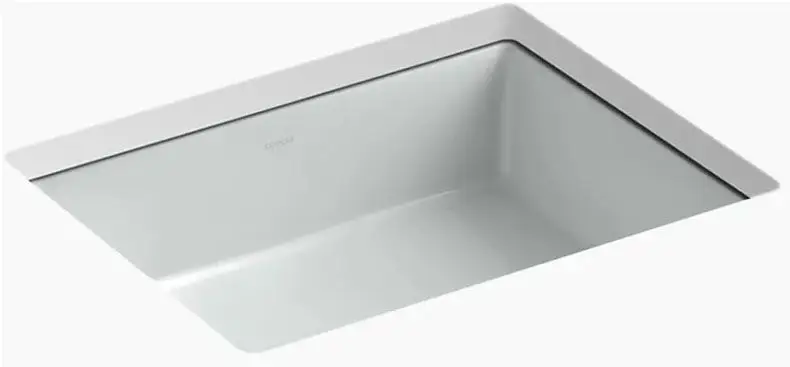 Kohler #K-2882-95 17-1/4in x 13in Vitreous China Undermount Rectangular Lavatory Sink