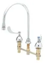 T&S Brass #B-2862 8in Lead Free Lavatory Faucet Swivel Gooseneck