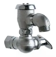 Chicago Faucets #998-XKRCF Wall Mounted Sill Fitting with Body Drain Plug - Rough Chrome