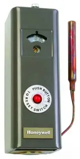Honeywell Home #L4006E1067 130-270F Aquastat High Limit Controller Manual Reset
