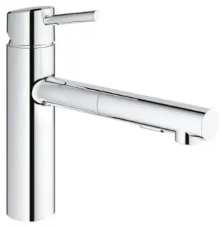 Grohe #31453001 Concetto Dual Spray Pull-Out Kitchen Faucet 1.5 GPM