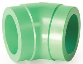 Aquatherm #0112531 6in Green Pipe 45° Elbow SDR 11 Butt-Weld