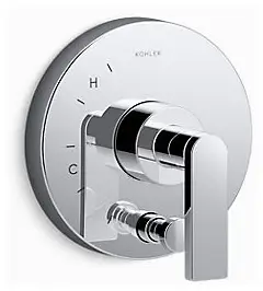 Kohler #T73117-4-CP Composed Rite-Temp Valve Trim with Diverter - Polished Chrome