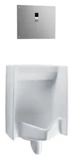TOTO #UT445UV#01 3/4in Back Spud High-Efficiency Washout Urinal 0.125 GPF - Cotton
