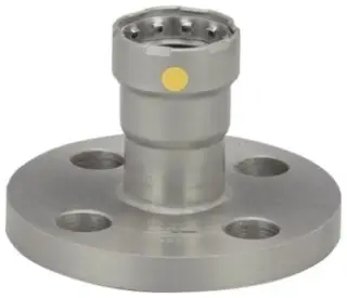 Viega #25786 2in MegaPressG Carbon Steel Flange Adapter Press x Flange